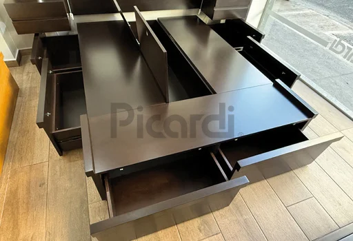 cama moderna de madera