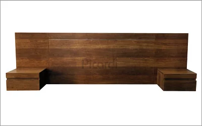 respaldos de cama de madera para dormitorio